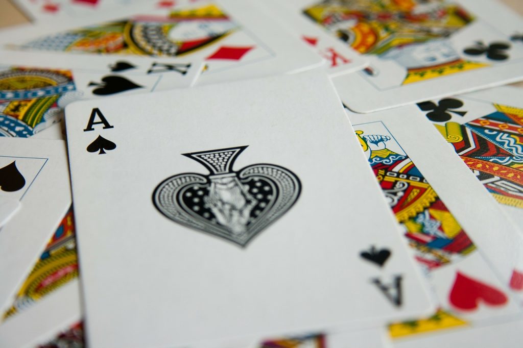 ace, playing cards, deck